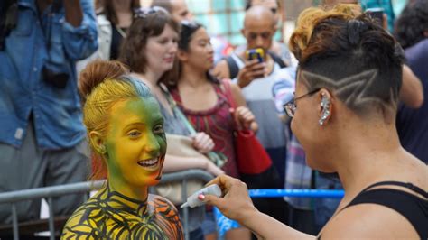 Bodypainting Day NYC Part YouTube