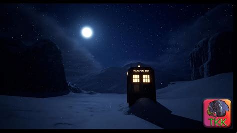 Doctor Who Tardis In The Snow Unreal Engine Youtube