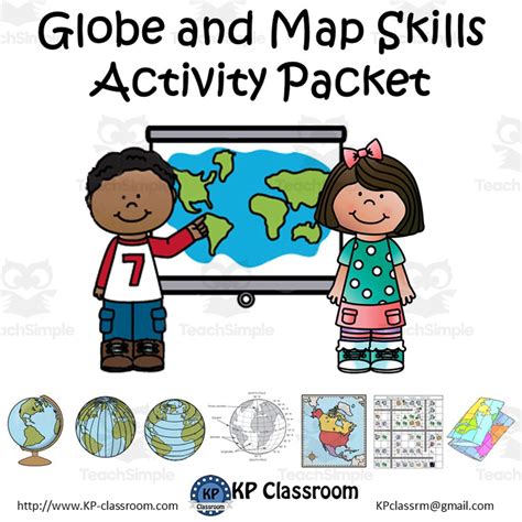 Globe And Map Skills Activity Packet And Worksheets By Teach Simple