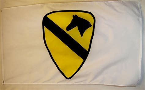 United States Army 1st Cavalry Flag 3 X 5 Indoor Outdoor
