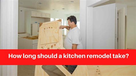 How Long Should A Kitchen Remodel Take Barrie Kitchen Renovations