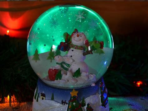 ： fluorescent tube： number of lights: A large snow globe from Rite Aid, and I didn't pay more ...