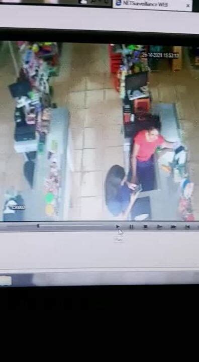 V Deo Assaltante Rouba Caixa De Supermercado Em Mt Mato Grosso G