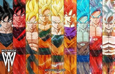 The Dragon Ball Characters Are All Different Colors