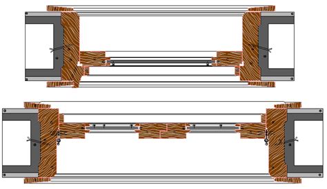 Traditional Window Frame Design And Elevation Dwg File Cadbull