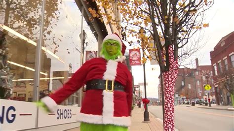Grinch Spotted Attempting To Steal Christmas In Canonsburg