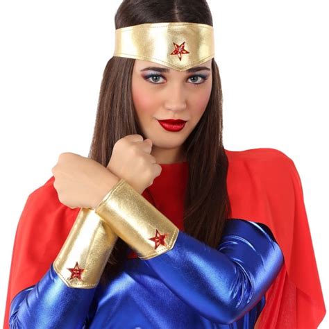 Kit Accessoires Pour Déguisement Wonder Woman Achat En Ligne
