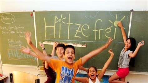 Hitzefrei Wann Gibt Es Hitzefrei In Der Schule Oder Im Büro Nachrichten Bayern Augsburger