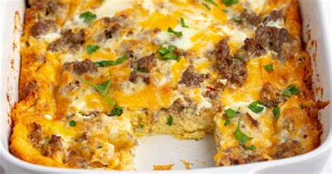 Bob Evans Sausage Breakfast Casserole Recipe Home Alqu