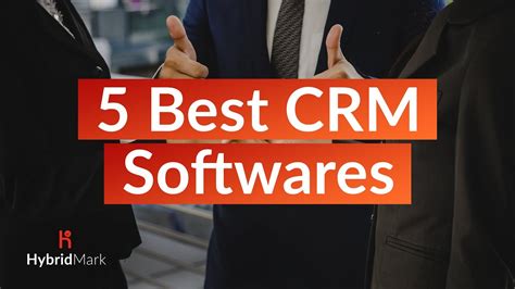 5 Best Crm Softwares Customer Relationship Management Softwares Youtube