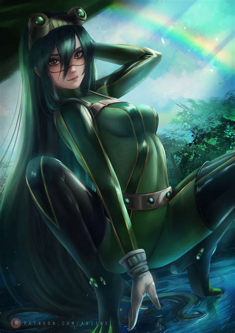 My Hero Academia Asui Tsuyu Hot Fan Art