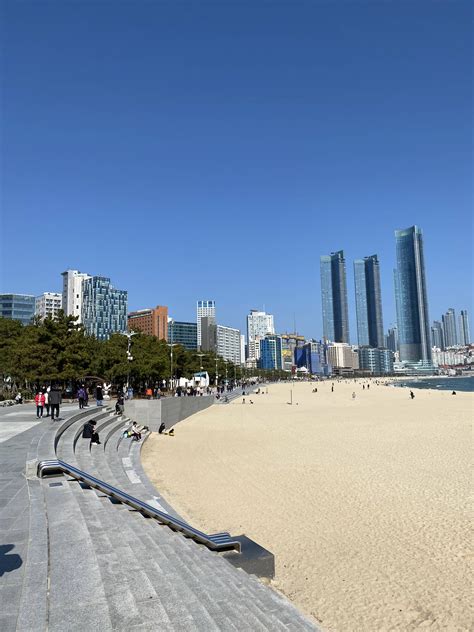 Sunday At Haeundae Beach Korea