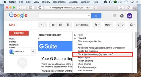 Email Tip How To Block Senders In Gmail