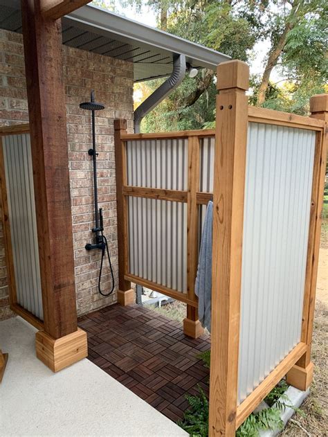 Outdoor Shower Outdoor Shower Enclosure Outdoor Shower Diy Outdoor