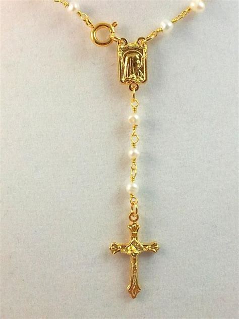 We did not find results for: Pearl Necklace Freshwater Pearls Gold Rosary Womens Cross | Etsy | Rosary inspired necklace ...
