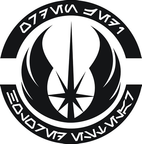 Download Star Wars Jedi Symbol Logo Jedi Png Image With No Background