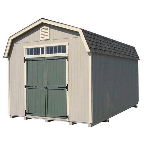 Little Cottage Co Colonial Woodbury 10 Ft X 20 Ft Wood Storage