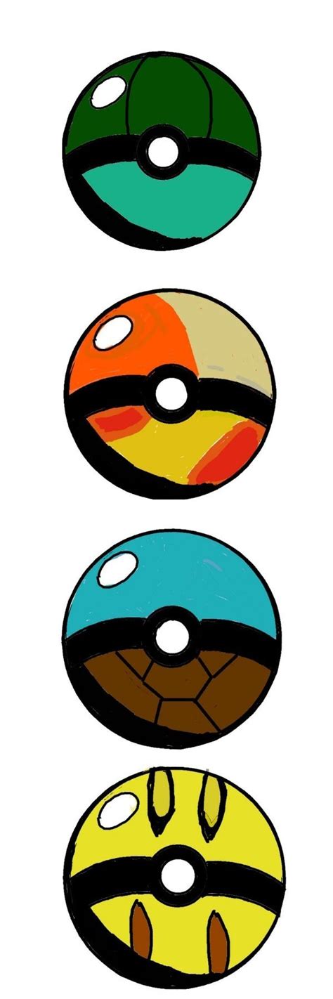 Starter Pokeballs Bookmark Night Fox Productionss Ko Fi Shop Ko Fi