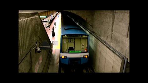 Montreal Metro Action At De Leglise Station Youtube