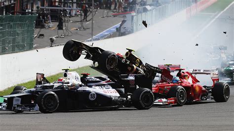 The Worst Crashes In F1 History Gq India Get Smart Sports
