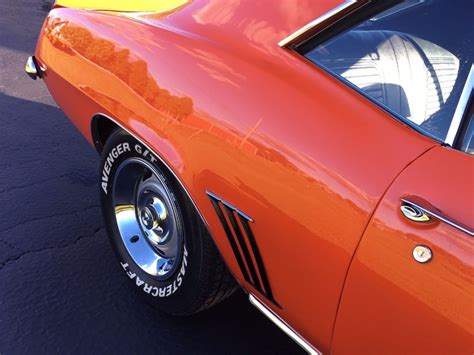 1969 Chevrolet Camaro X11 Real Supersport New Hugger Orange Paint
