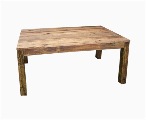 Trees were chopped down and hewed by hand to build this pioneer home. Buy Custom Made Reclaimed Antique Wood Parsons Table, made ...