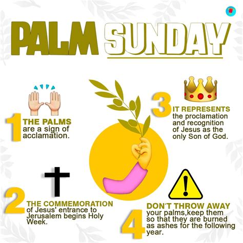 4 Things To Know And Share About Palm Sunday In One Infographic