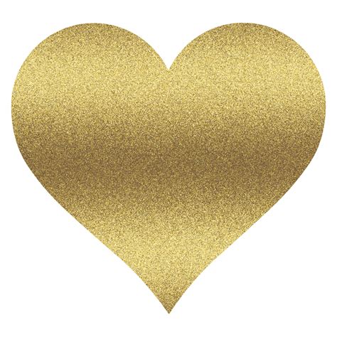 Collection Of Gold Glitter Heart Png Pluspng