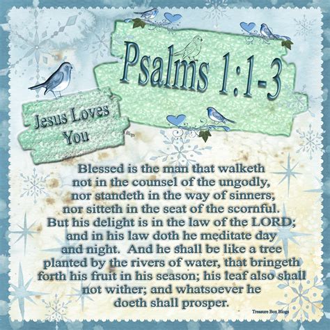Christian Images In My Treasure Box Psalms 11 3 Blessing