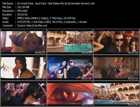 Arash Feat Sean Paul She Makes Me Go Extended Version Download