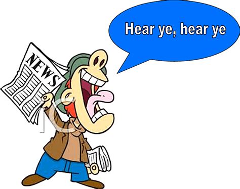 Escondido Town Hall Meeting Hear Ye Hear Ye Clipart Png Download