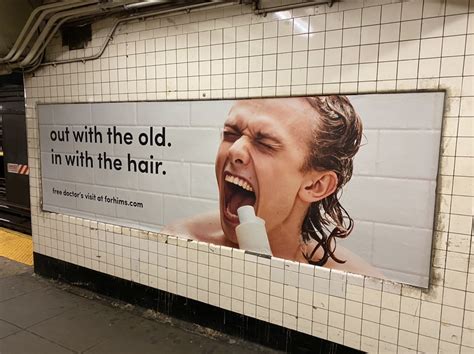 Hims Ads In New York City Subway General Discussion