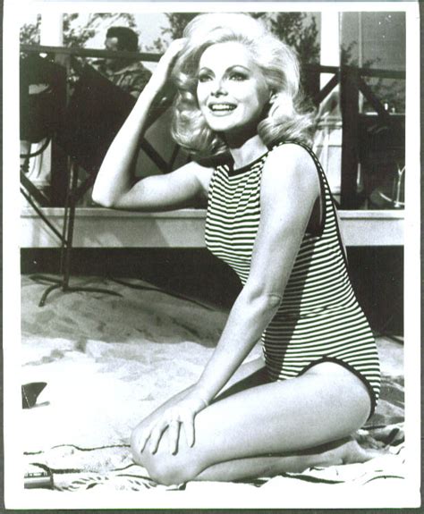 Actress Virna Lisi In Striped Swimsuit 8x10 1960s