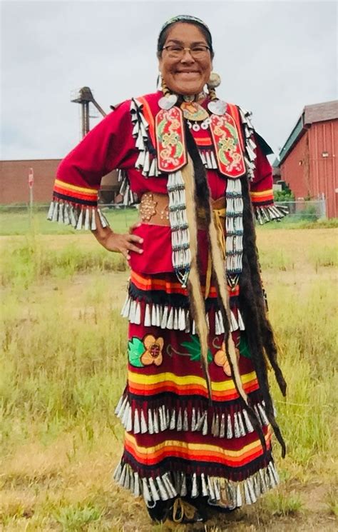 Roberta Vanwert Ojibwejingle Dress Dancer Jingle Dress Jingle Dress Dancer Native American
