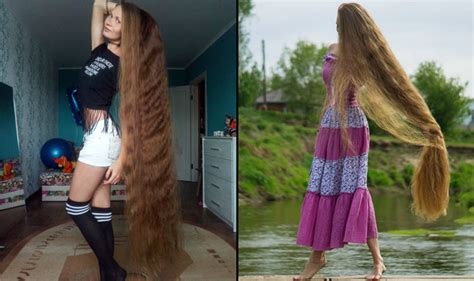 Russias Real Life Rapunzel Has Hair That Measures Almost 6 Feet See