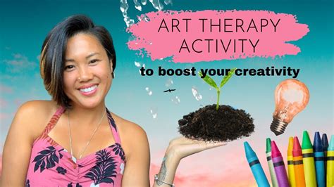 Art Therapy Activity For Creativity Youtube