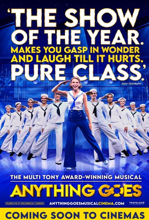 Anything Goes Broadway Poster
