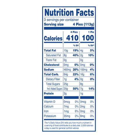 Hostess Snack Size Apple Fruit Pies 12 Count 12 Oz