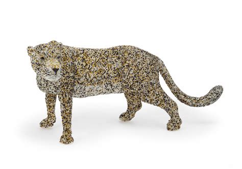 New Masterpiece Leopard Design 2014 Beadandwireart Southafricanart