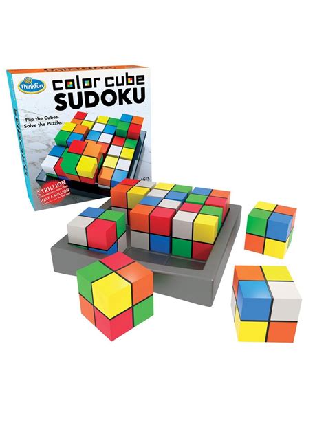 Color Cubes Sudoku Casse Tête Lapouleapoisfr