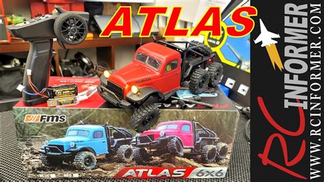 Fms Atlas 6x6 Crawler Full Unboxing And Review By Rcinformer Youtube