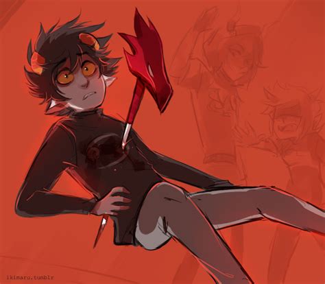 Karkat Vantas Gamzee Makara And Terezi Pyrope Homestuck Drawn By Ikimaru Danbooru