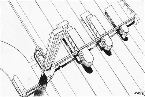 Suvorov Studio Of Nikolai Ladovskii Perspective View Of A Train