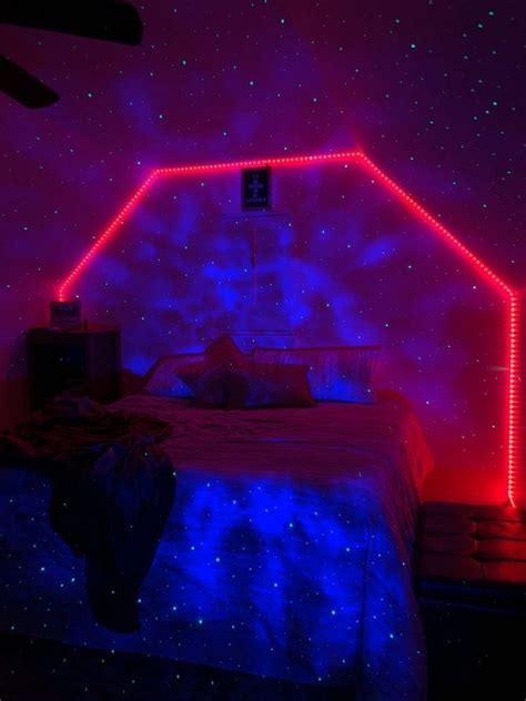 Led Strip Lights With Remote Cosmic Drip In 2020 Neon Room Dreamy