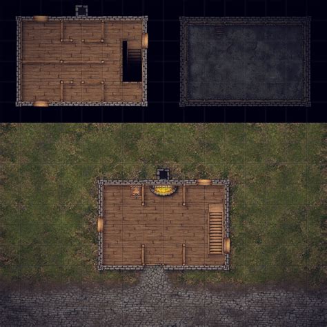 Baldurs Gate 1 Style House Template Inkarnate Create Fantasy Maps