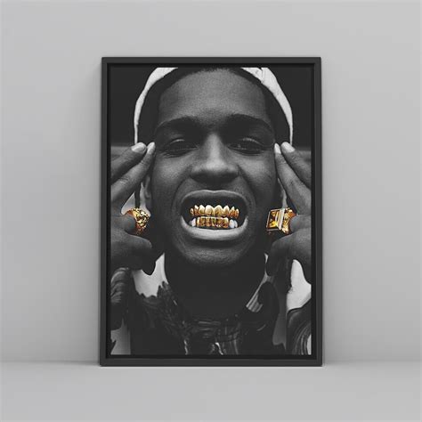 Asap Rocky Goldie Posters