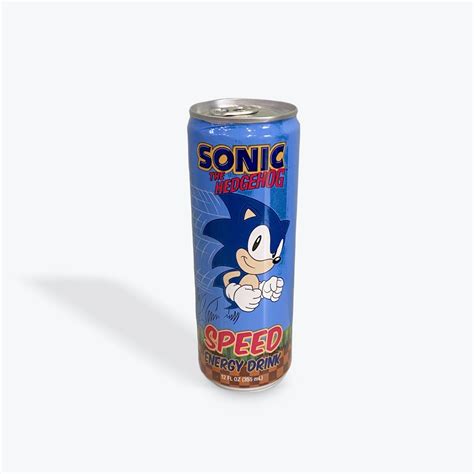 Sonic The Hedgehog Speed Energy Drink Andoras Bubble Tea Shop