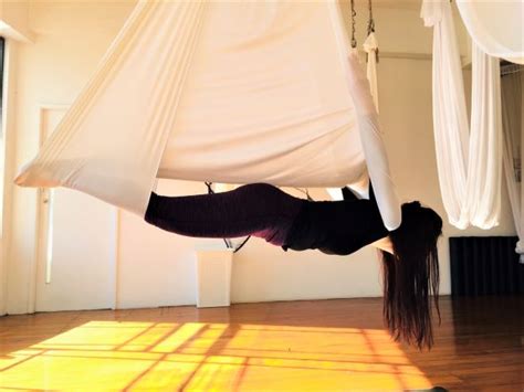 aerial yoga blog for beginners and intermediates flying yoga poses