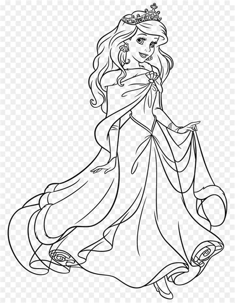 Princeessof areil pictures to color : Ariel Rapunzel The Prince Cinderella Tiana - Princess ...