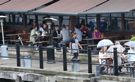 What Newcastle City Centre Looked Like As Pubs Reopened For The First